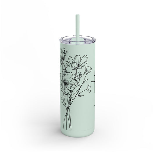 Breathe Skinny Tumbler, 20oz