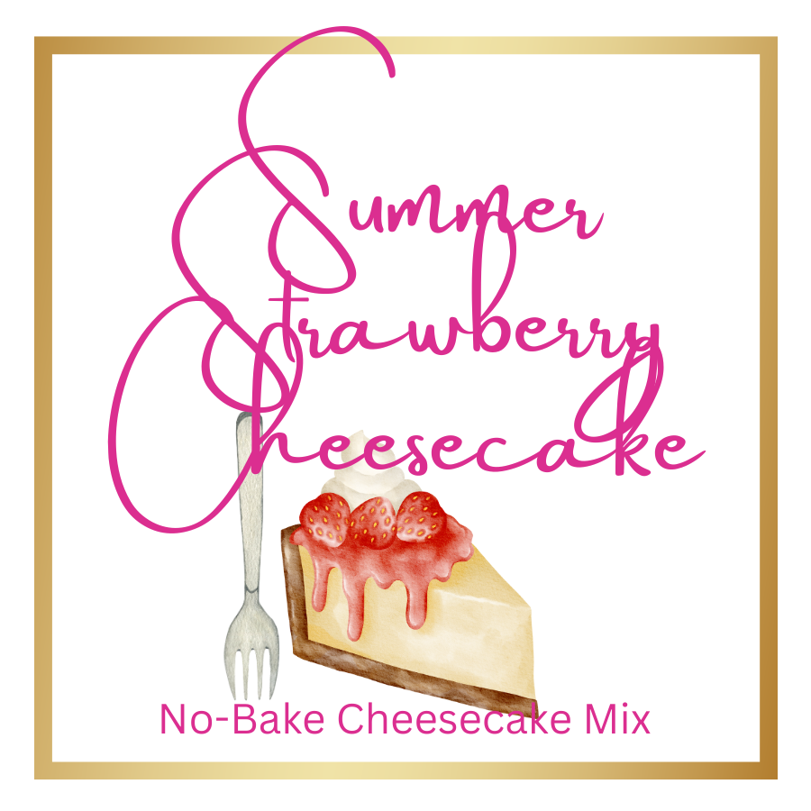 Summer Strawberry Cheesecake Kit- No Bake